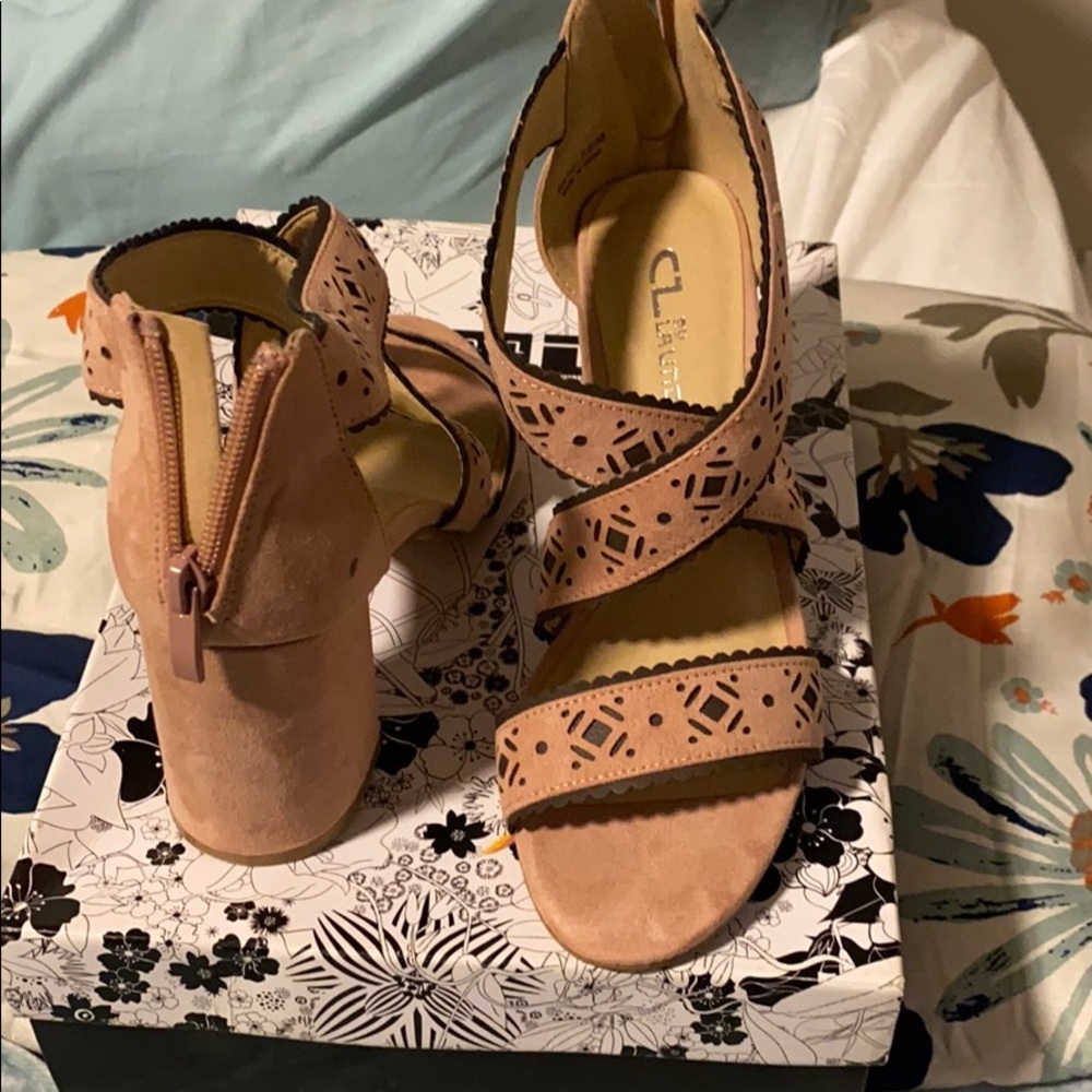Blush colored heels!